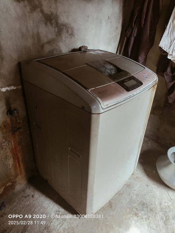 Haier automatic washing machine 0