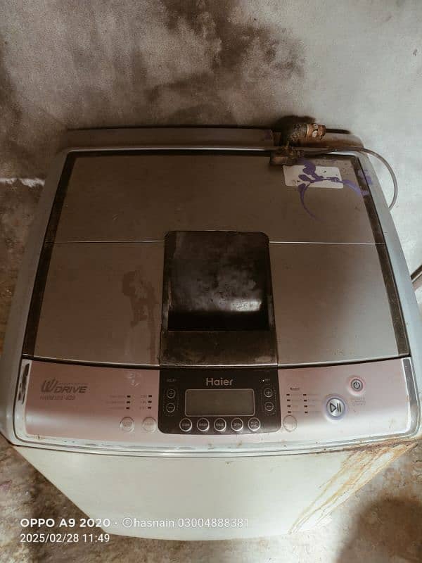 Haier automatic washing machine 1