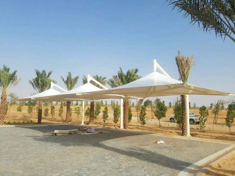 Best Parking design shades in Pakistan, Pvc pole parking, Car shades 0