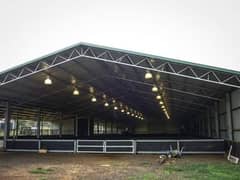 Warehouse sheds - Marquee sheds - Industrial sheds - Motorized shade