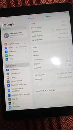 ipad 9th gen ration for sale 64 gb