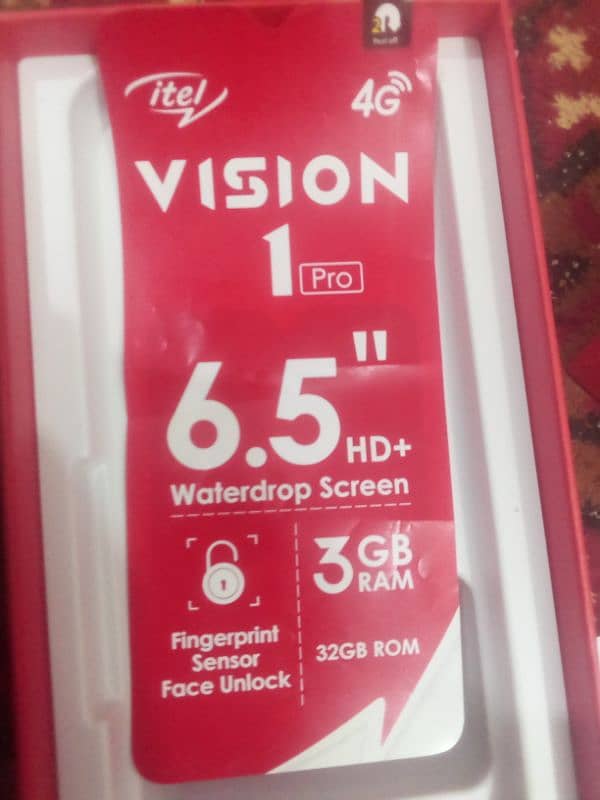 itel 3/32 vision 1pro PTA official 0