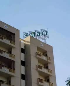 For sale 2 bed dd brand new Safari Enclave safora scheme 33 Karachi