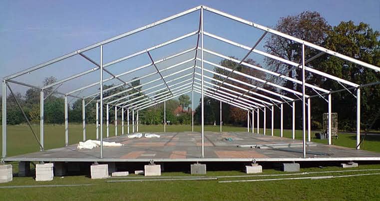 Warehouse & storage sheds - Canopy sheds - Pvc tensile shed - Car Park 7