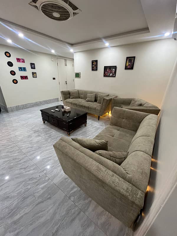 2-Bed Ready To Move Fully Furnished Flat For Rent Sector C Bahira Town Lahore 8