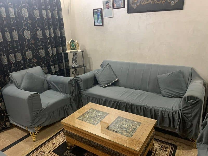 7 seater sofa set with covers and cushions 9