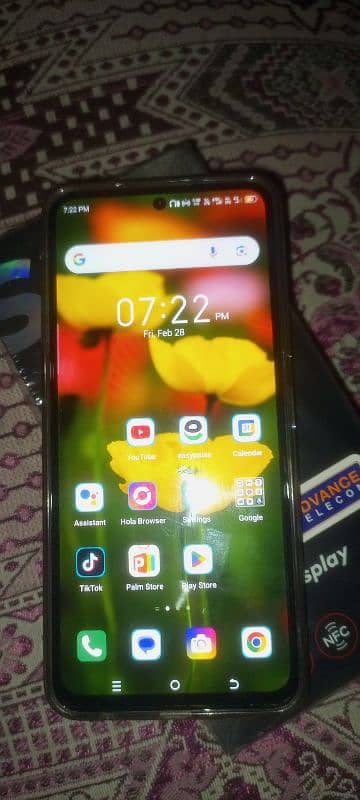 itel s25 12gb 128gb 11 months weranty indisplay finger paint sensor 7