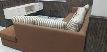 L shaped seven seater sofa for sale at a very reasonable rate