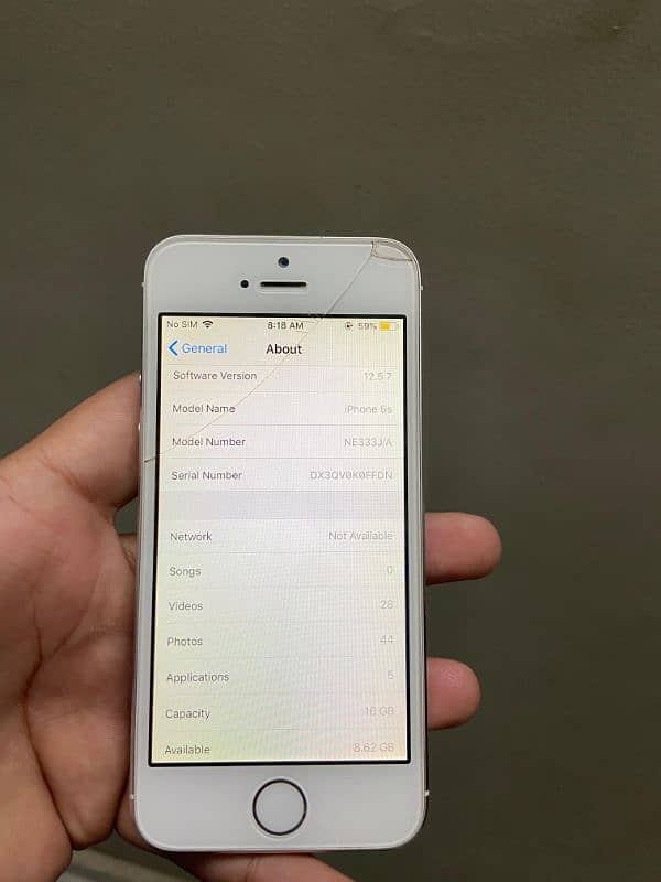 IPhone 5s Memory 16GB Non Pta Ad Par Kar Rabta Kary Thanks 6