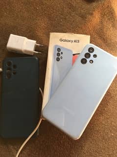 samsung A13 4/128gb with box and charger 10/10 condition Urgent Sell