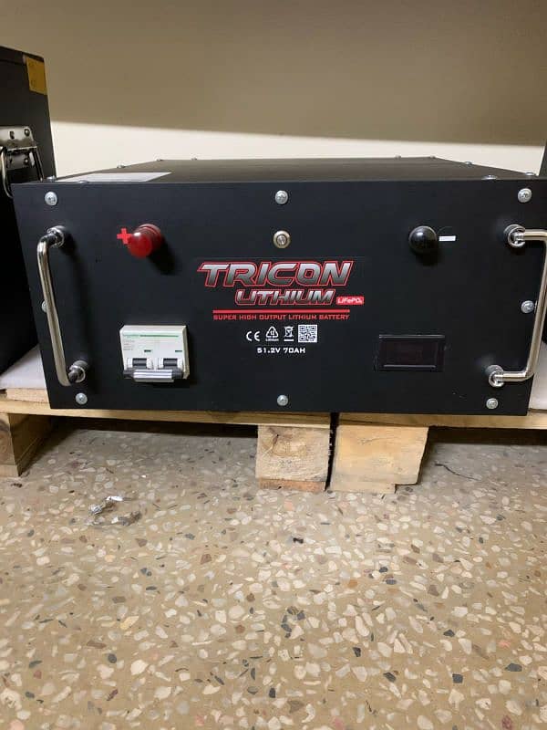 TRICON POWERS LITHIUM BATTERY 12V 24V 48V 3