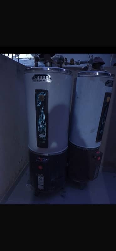 cannon  gysers , very good condition , 55 gallon, 35 gallon 1