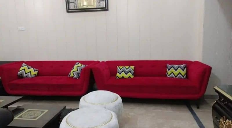 3+3 six seater sofa set 0