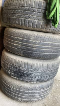 Tyres with rims