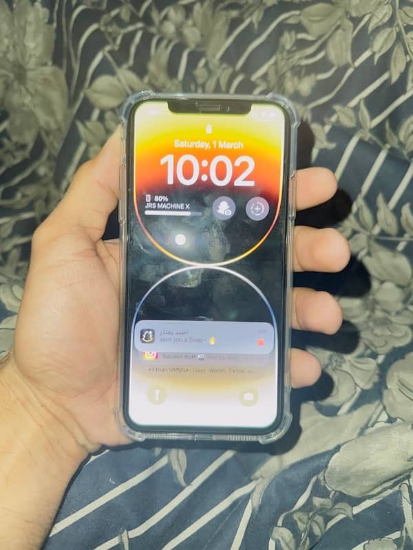 IPHONE X 256GB ( PTA APPROVED ) 1