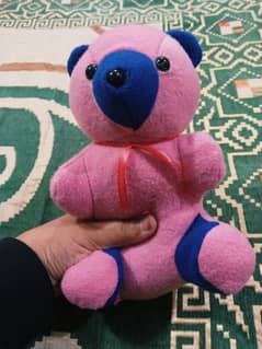 Pink and blue colour new condition baby bear for boys and girls both.