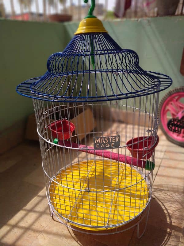 Master round cage for parrot 1