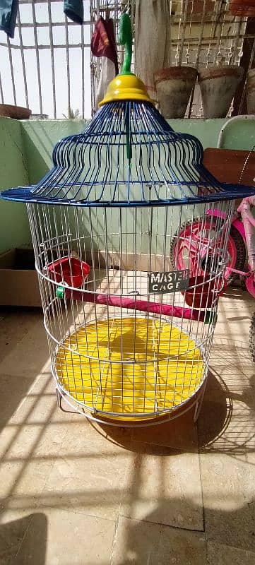 Master round cage for parrot 4