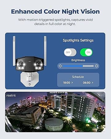 Reolink Duo WiFi 2K WiFi Dual-Lens Camera with Ultra Wide View  150° 2