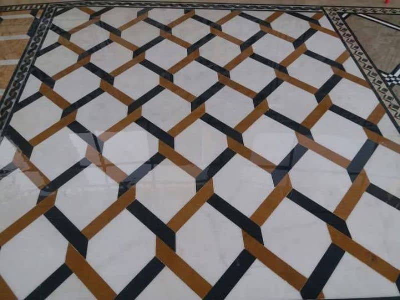 Tile and marble installation work plus chips flooring 0