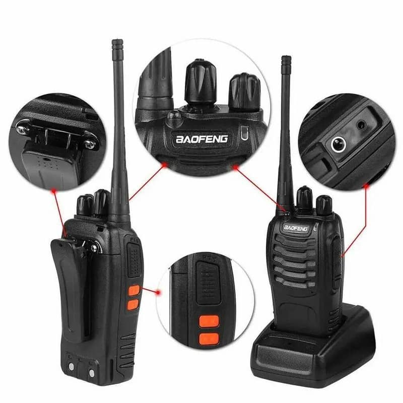 Walkie Talkie | Wireless Set Baofeng BF-888s Two Way Radio |hiking 5