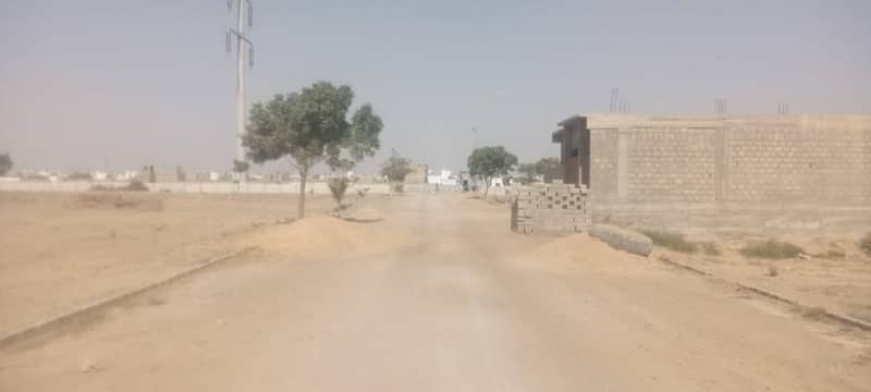 400 Yards Corner Plot Available in Pir Ahmed Zaman Town Block-2 Scheme-33 Karachi 9