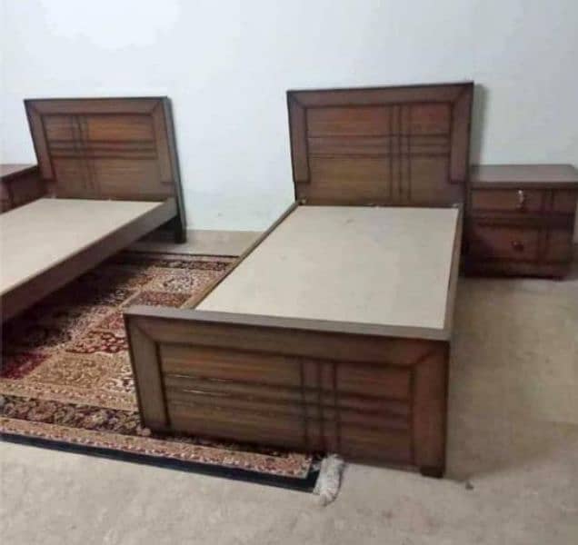 single beds. available 8