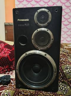 Panasonic speaker and amplifier very good sound and condition