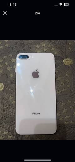 Iphone 8 plus pta block golden colour 64GB