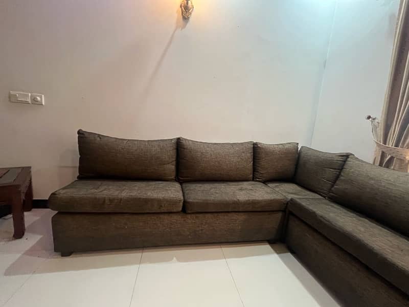 9 seater- L shaped sofa 2