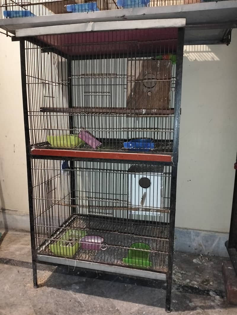 2 cages 2 portion for sale 1