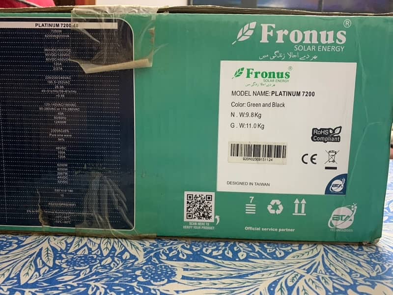 Fronus inverter 6kW 0