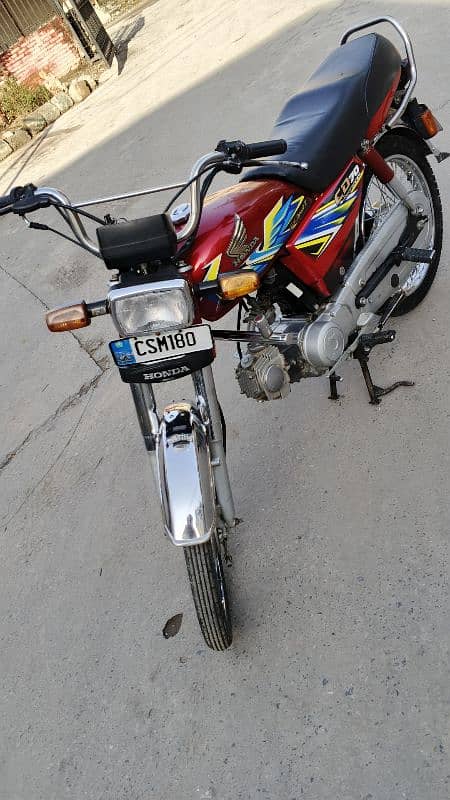 Honda CD 70 Islamabad number 0