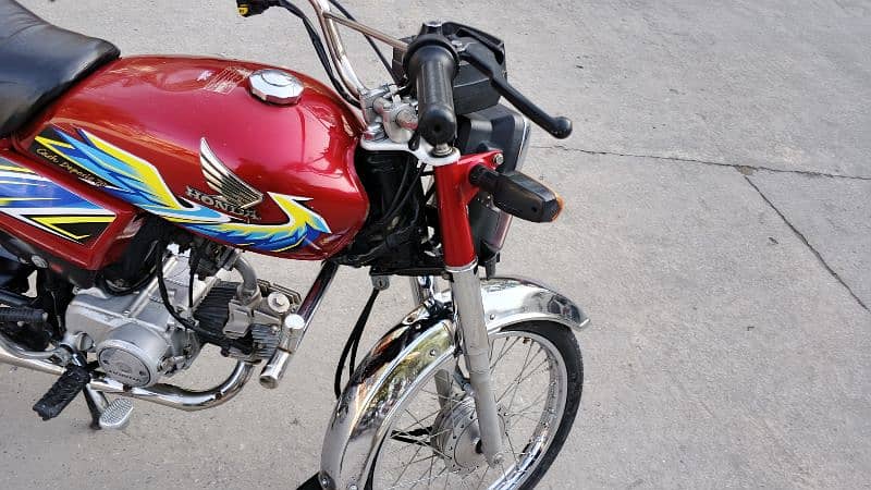 Honda CD 70 Islamabad number 5