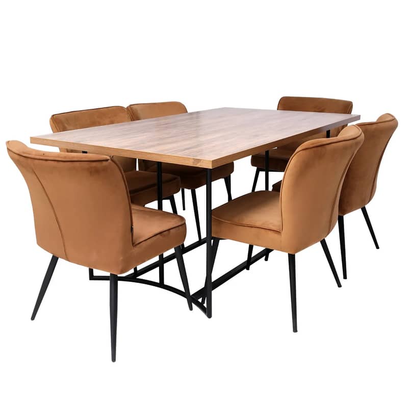 dining table - dining table with dining chairs - 6 seater dining table 3