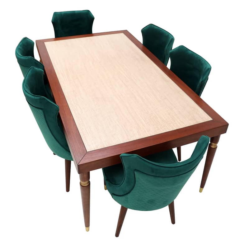 dining table - dining table with dining chairs - 6 seater dining table 5