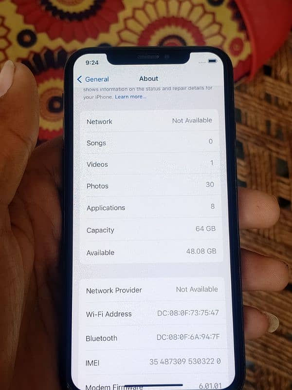 iphone X 64 GB Non PTA sale Exchange Oppo vivo Tecno Infinix redme 8