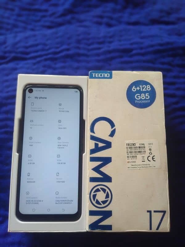 Tecno Camon 17 [ 6/128 ] [ Gaming Phone ] [ Exchange Possible ] 2