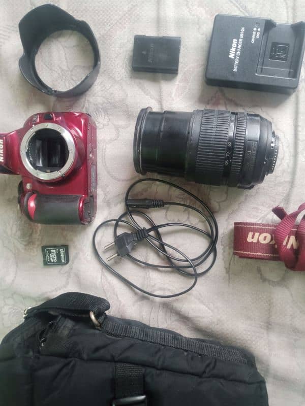 nikon d3100 with 18/105 all assesries cash on delivery price final hai 2