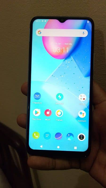 vivo y20s (8/256)gb side fingerprint home used lush condition 3