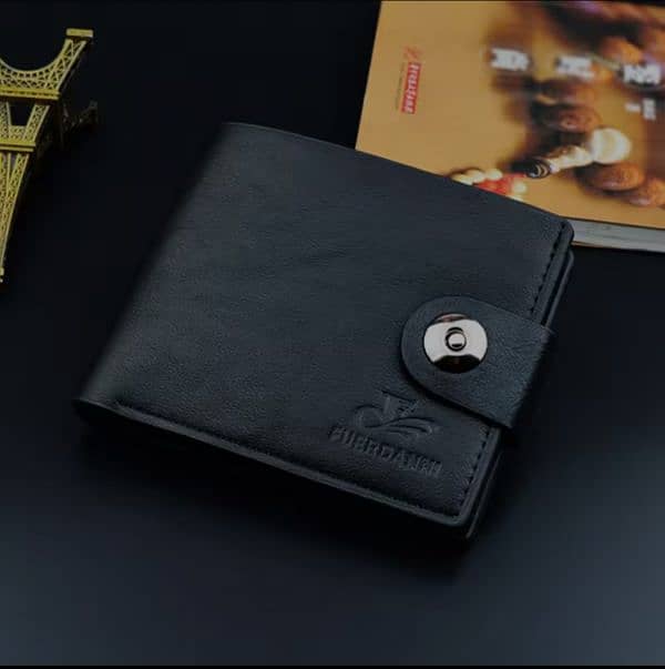 Leather zip card holder wallet for men and boys 6