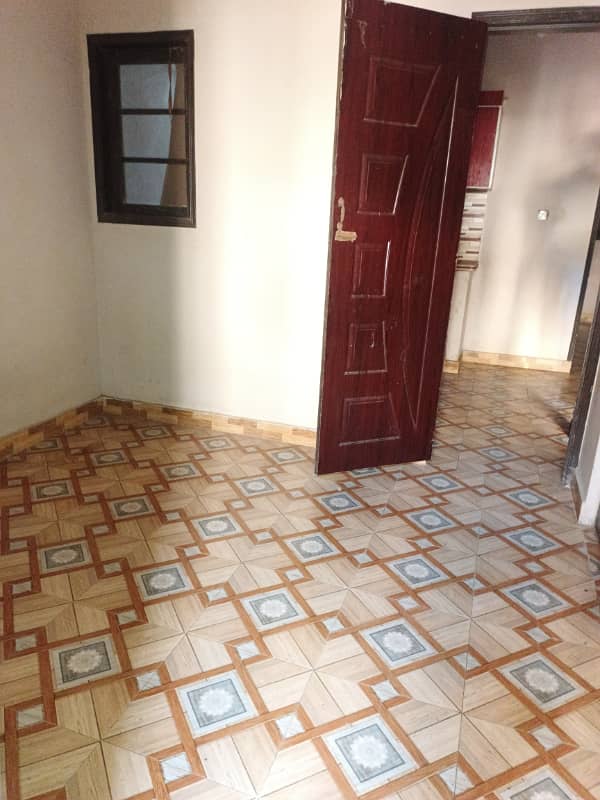 2 room flat portion for rent 31G near Indus hospital crossing korangi 0