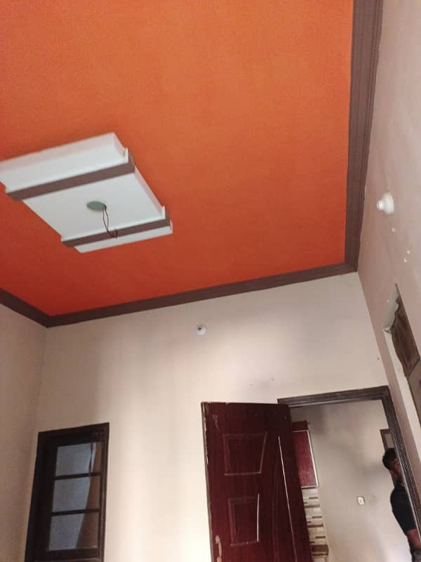 2 room flat portion for rent 31G near Indus hospital crossing korangi 5