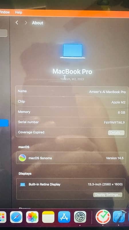 MacBook Pro M2 8/256 UnTouch 7