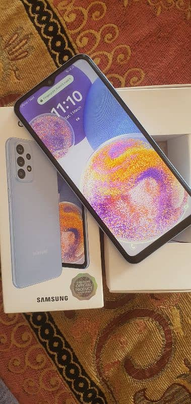 Samsung A23 6 128 / condition 10/10 with Box and PTA approved 0