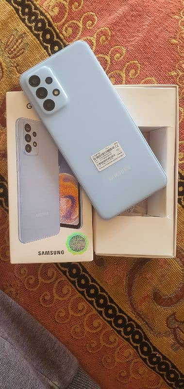 Samsung A23 6 128 / condition 10/10 with Box and PTA approved 2