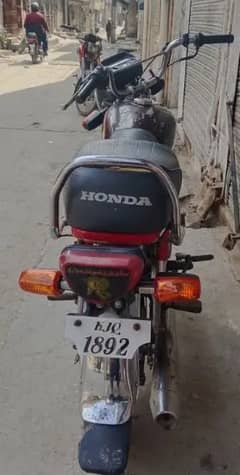 Honda cd 70 2016 model Chaklala scheme 1