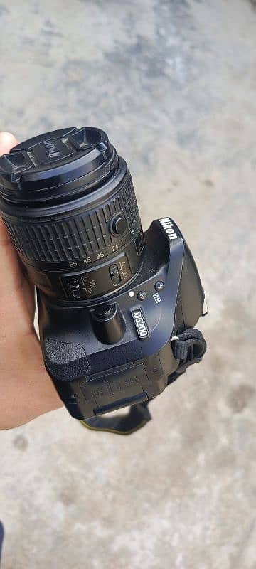 Nikon d5200 with 18 55mm kit lens 1