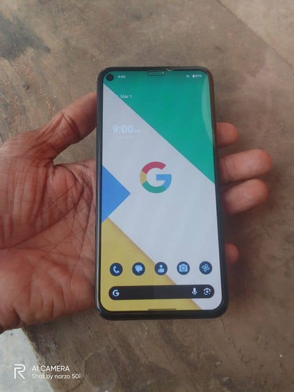 google pixel 5 8/128 5g varaint approved 0