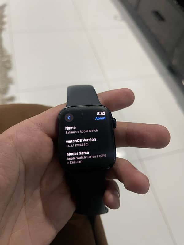 Apple Watch Series 7 45mm Gps+Cellular 1